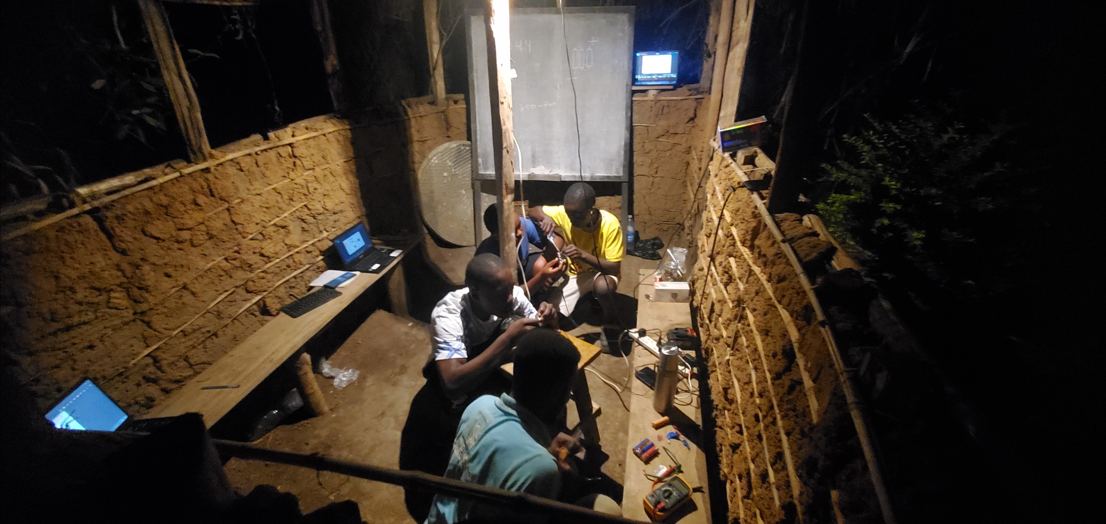 Shabani Aime at work