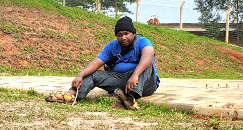 Shabani Aime at work